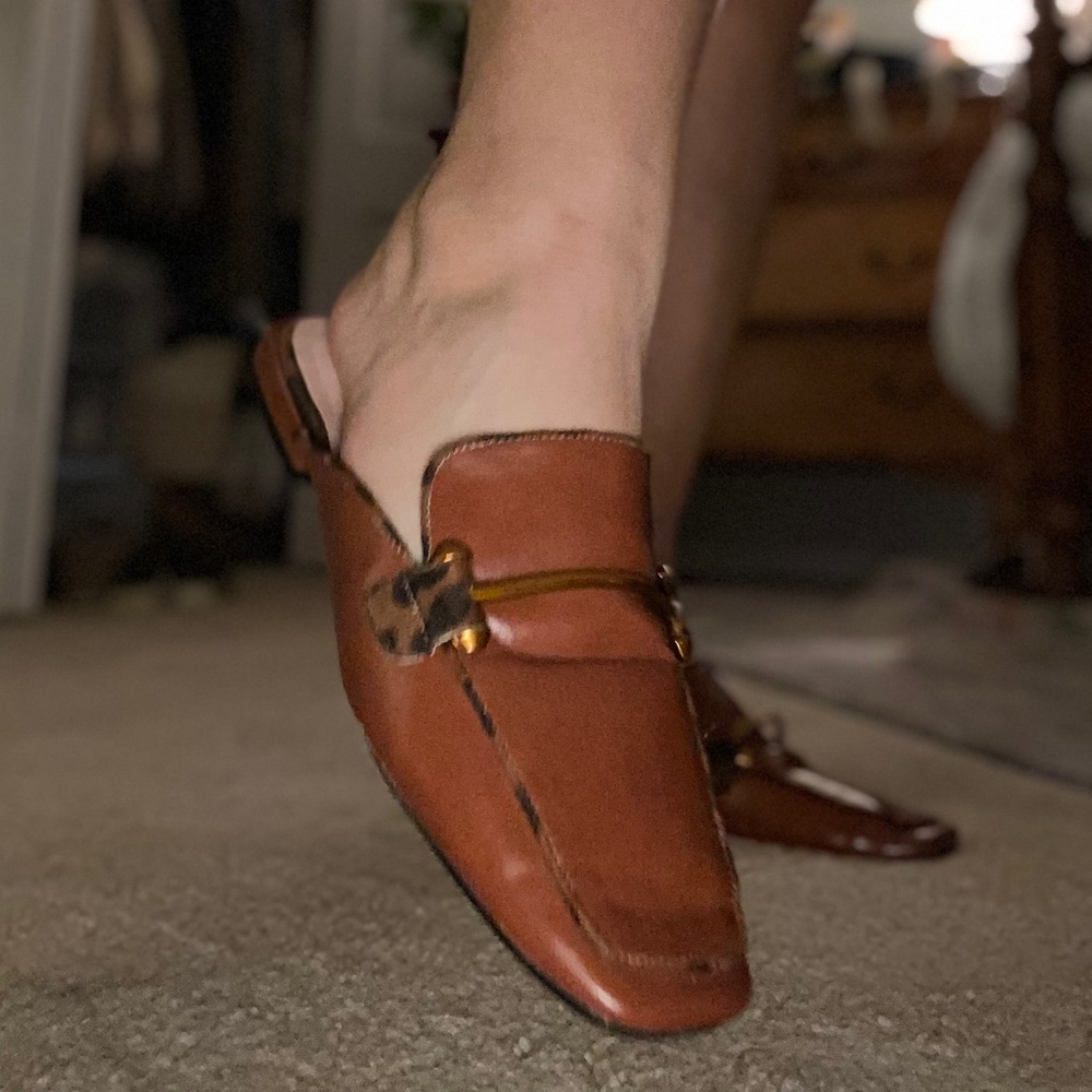 Tan Mules